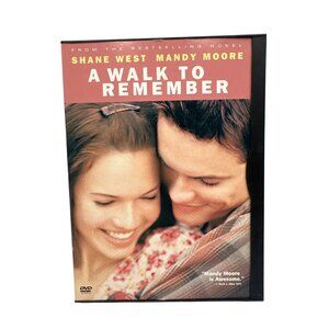 A Walk To Remember 2002 DVD Mandy Moore PG Warner Bros Widescreen Edition Drama